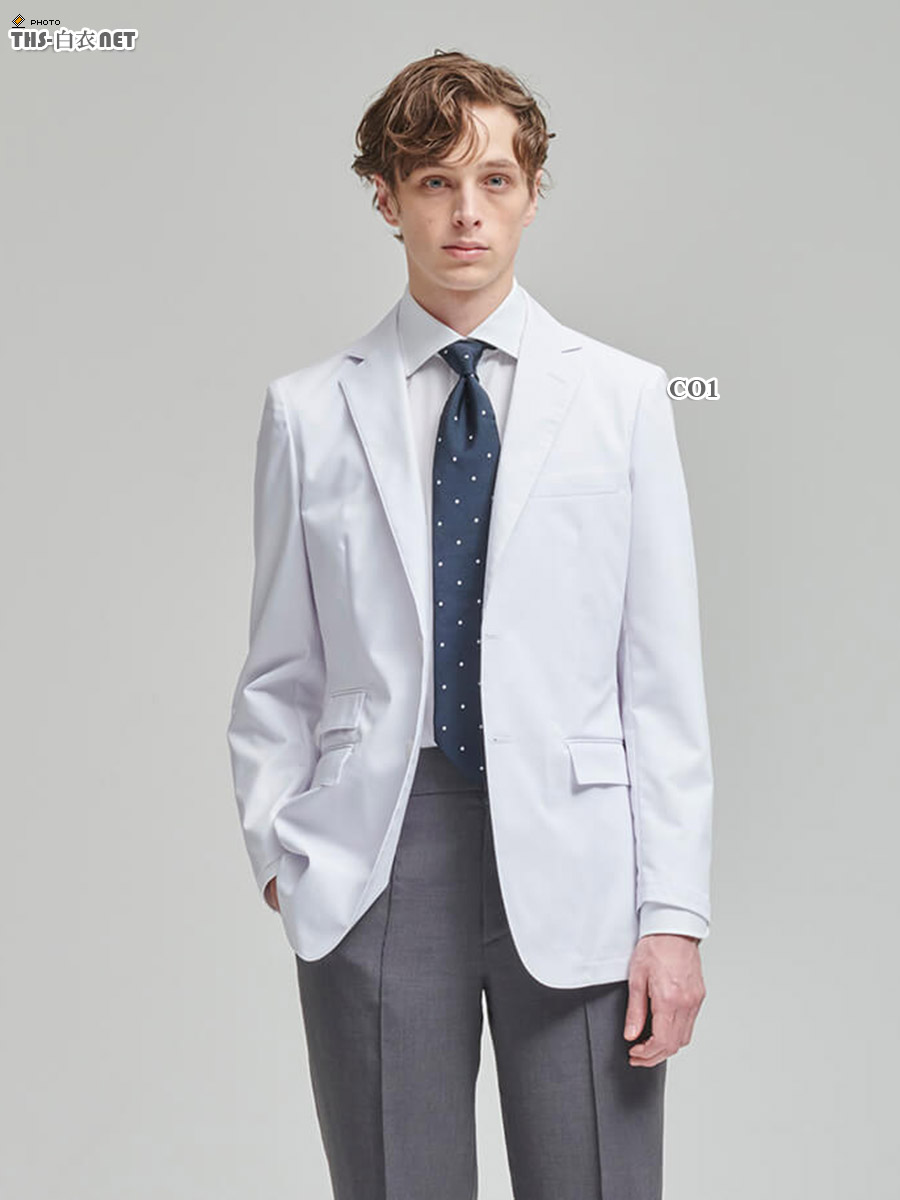 テーラードジャケットメンズ白衣[クラシコ製品] C01｜THS-白衣通販・販売