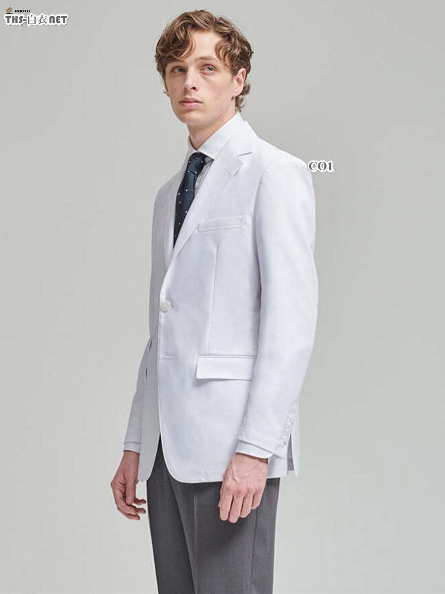テーラードジャケットメンズ白衣[クラシコ製品] C01｜THS-白衣通販・販売
