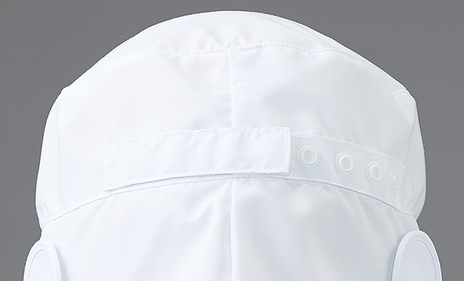 フード帽子(ケープ付)(1枚入)[KAZEN製品] KZN485｜THS-白衣通販・販売