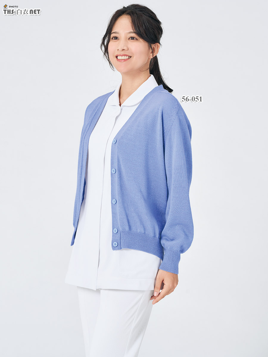 レディスカーディガン(長袖)[住商モンブラン製品] 56-021～038｜THS