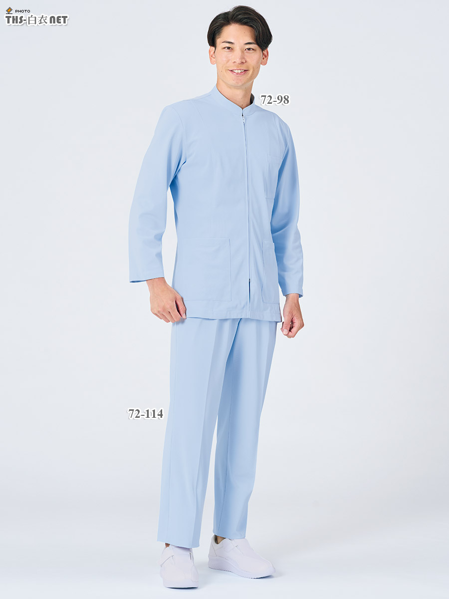 メンズケーシー長袖[住商モンブラン製品] 72-981～983｜THS-白衣通販・販売