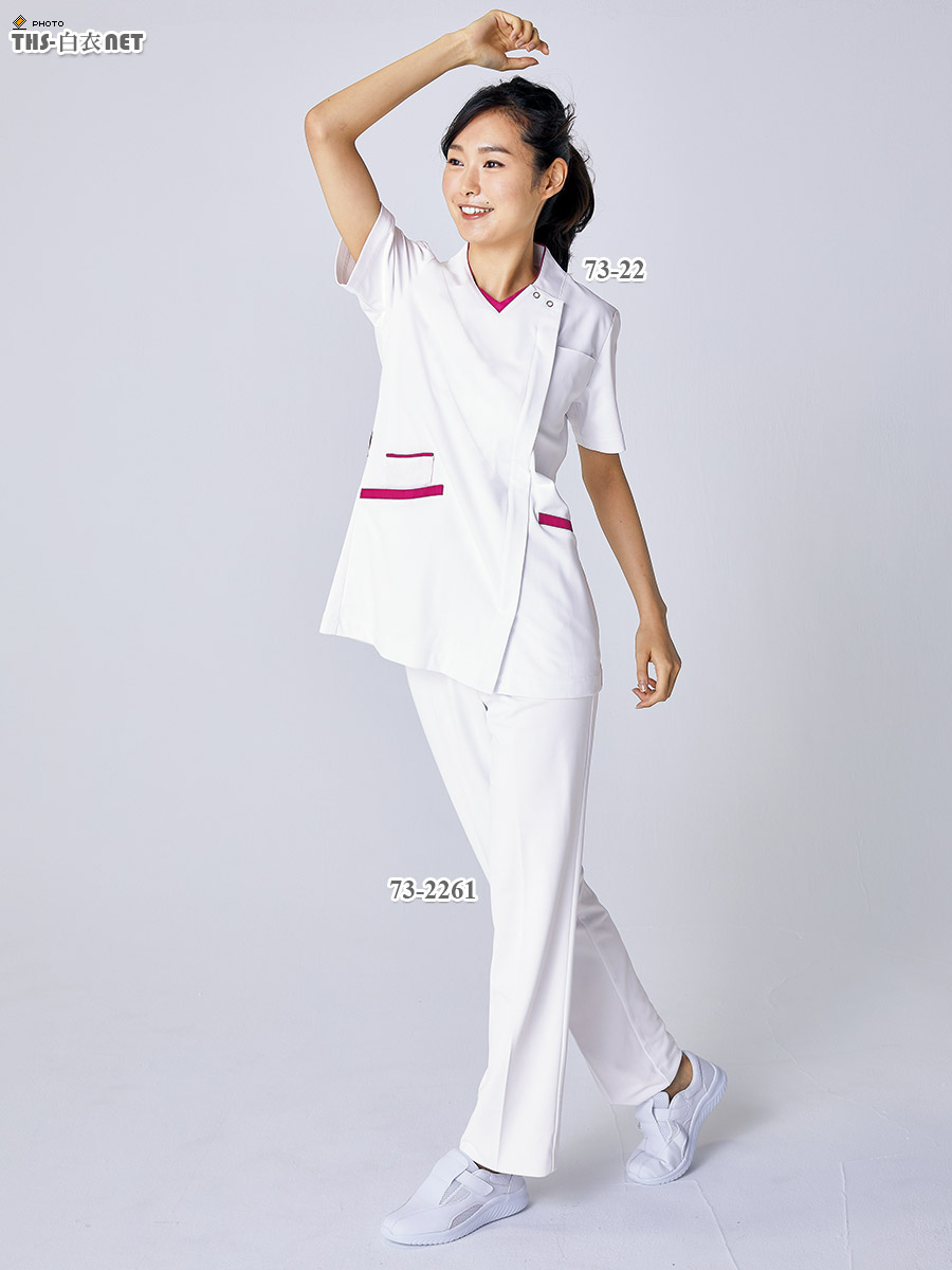 レディススクラブ半袖[住商モンブラン製品] 73-2244～2258｜THS-白衣