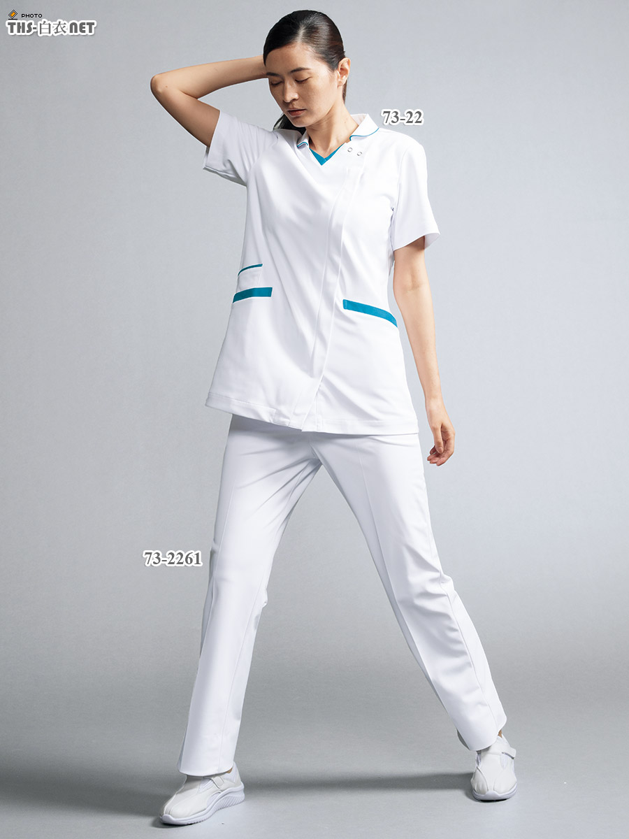 レディススクラブ半袖[住商モンブラン製品] 73-2274～2288｜THS-白衣