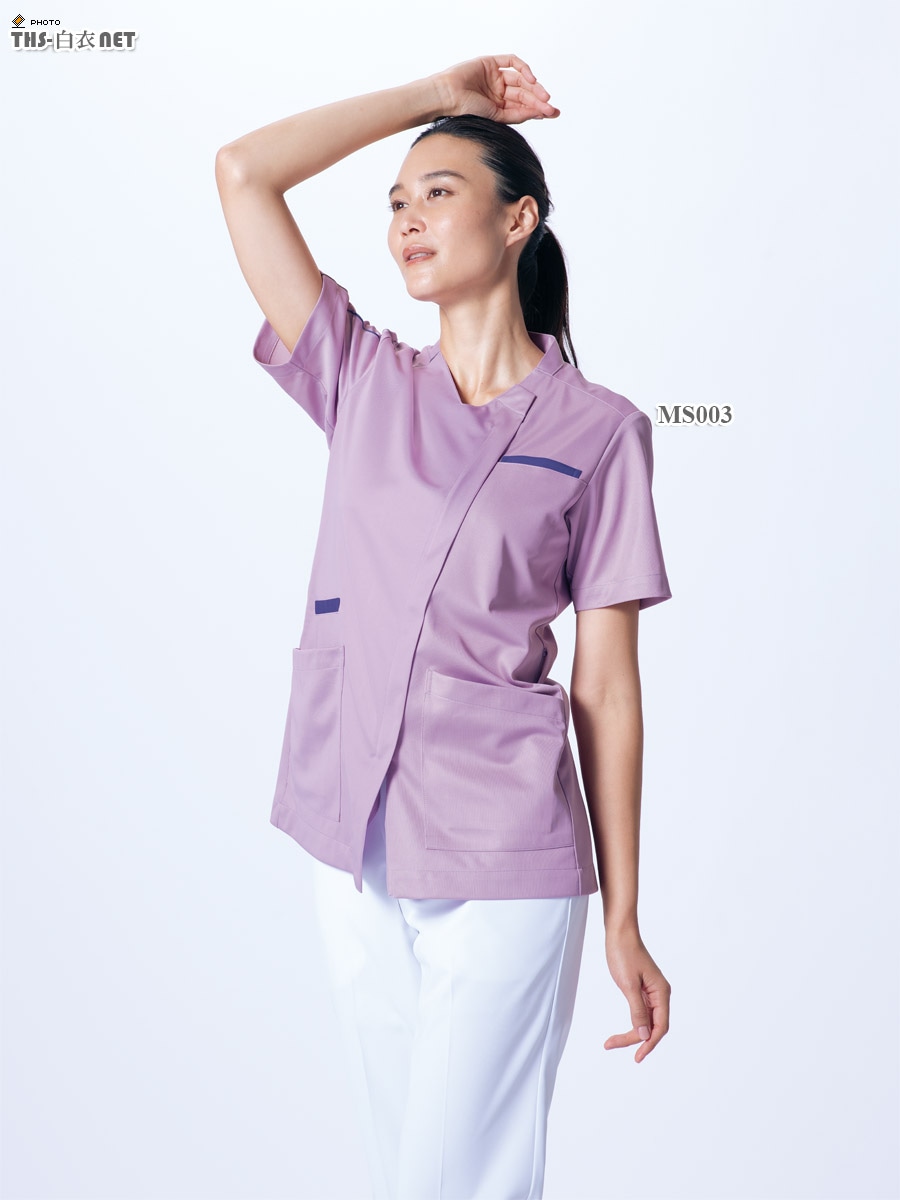 男女兼用スクラブ半袖[住商モンブラン製品] MS003-0183～8391｜THS