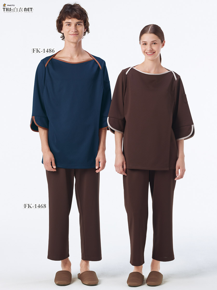 検診衣七分袖上衣[ナガイレーベン製品] FK-1486｜THS-白衣通販・販売