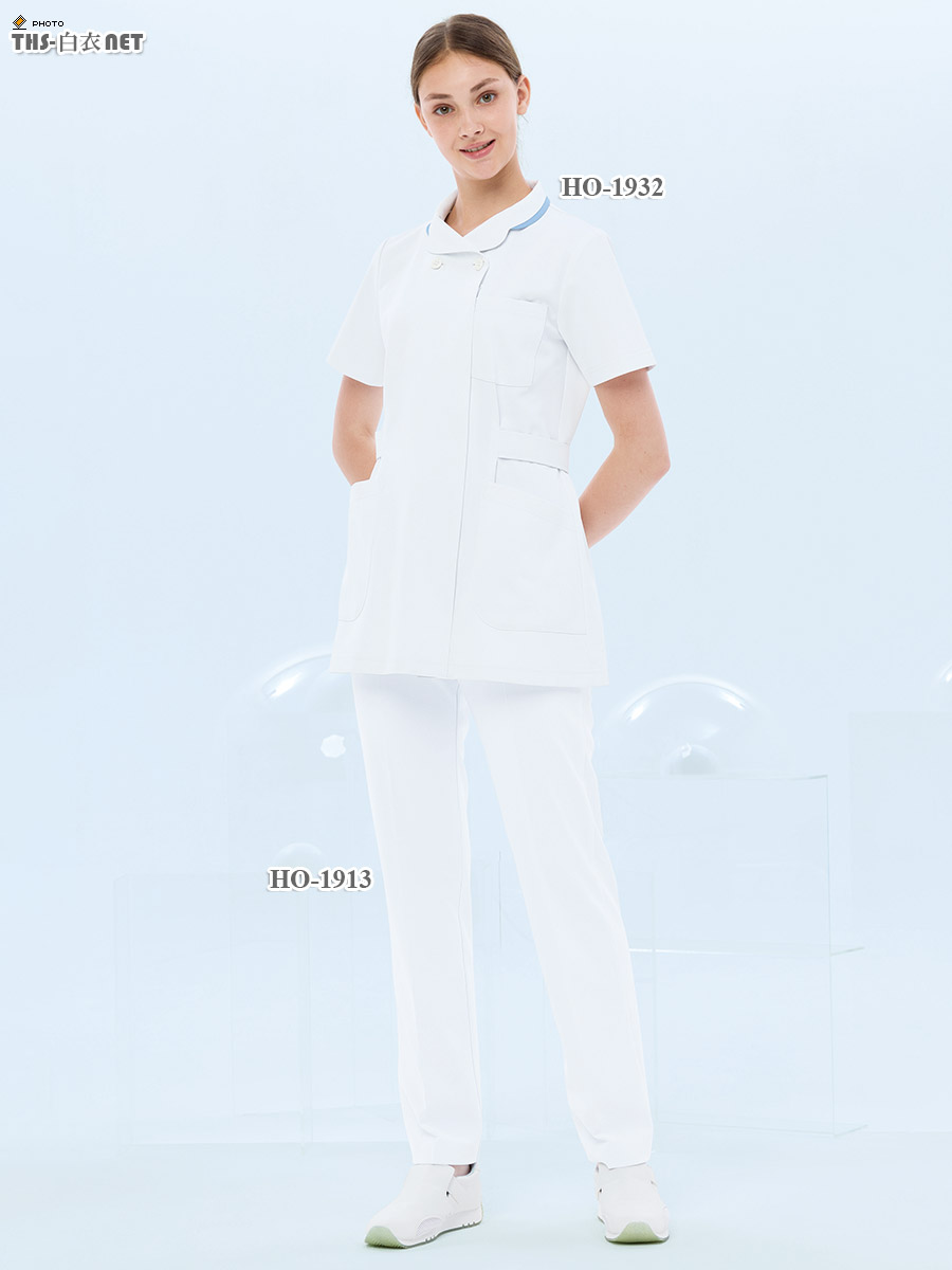 ホスパースタット女子上衣半袖[ナガイレーベン製品] HO-1932｜THS-白衣