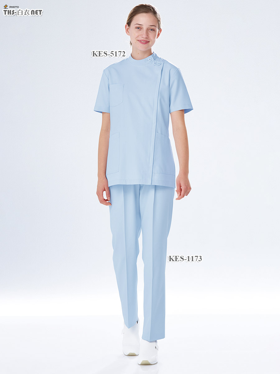 ケックスター女子横掛半袖[ナガイレーベン製品] KES-5172｜THS-白衣