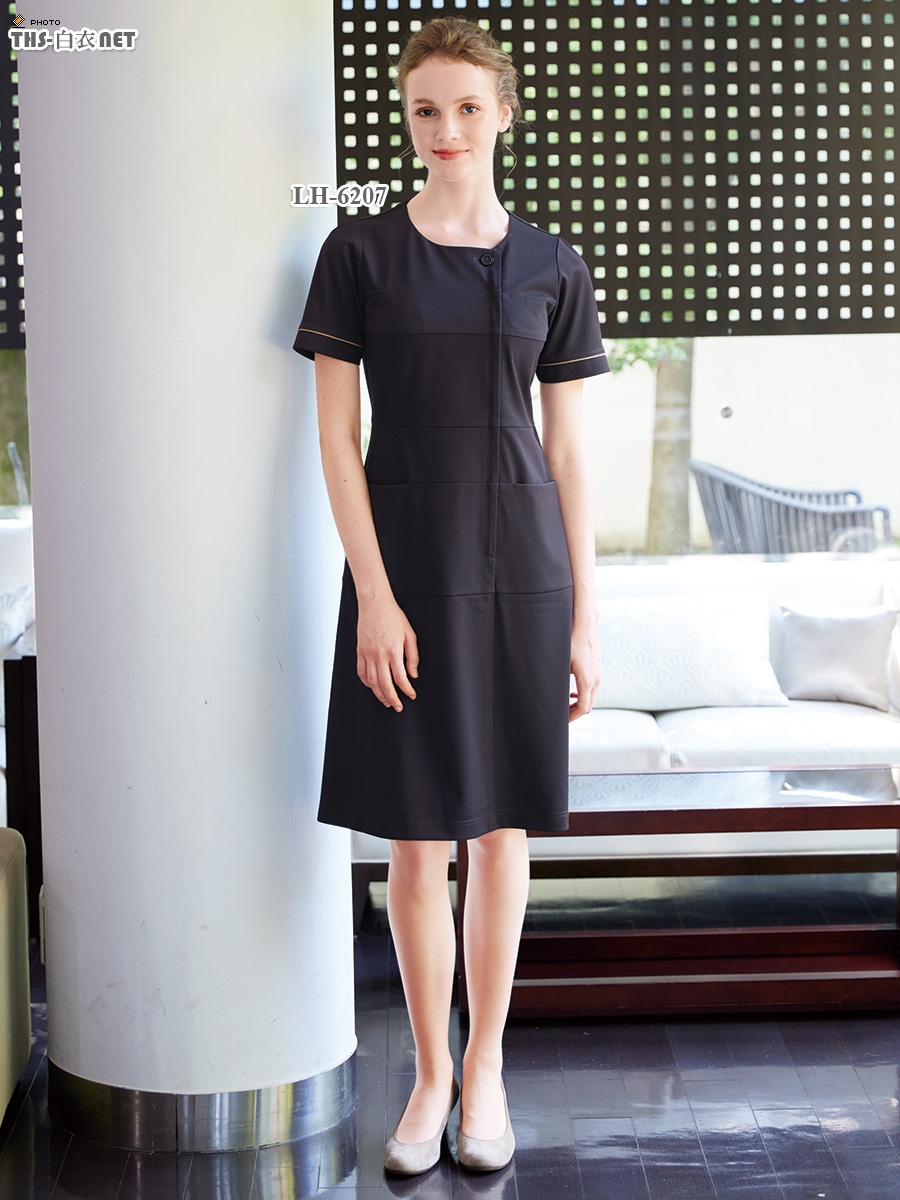 ワンピース半袖[ナガイレーベン製品] LH-6207｜THS-白衣通販・販売