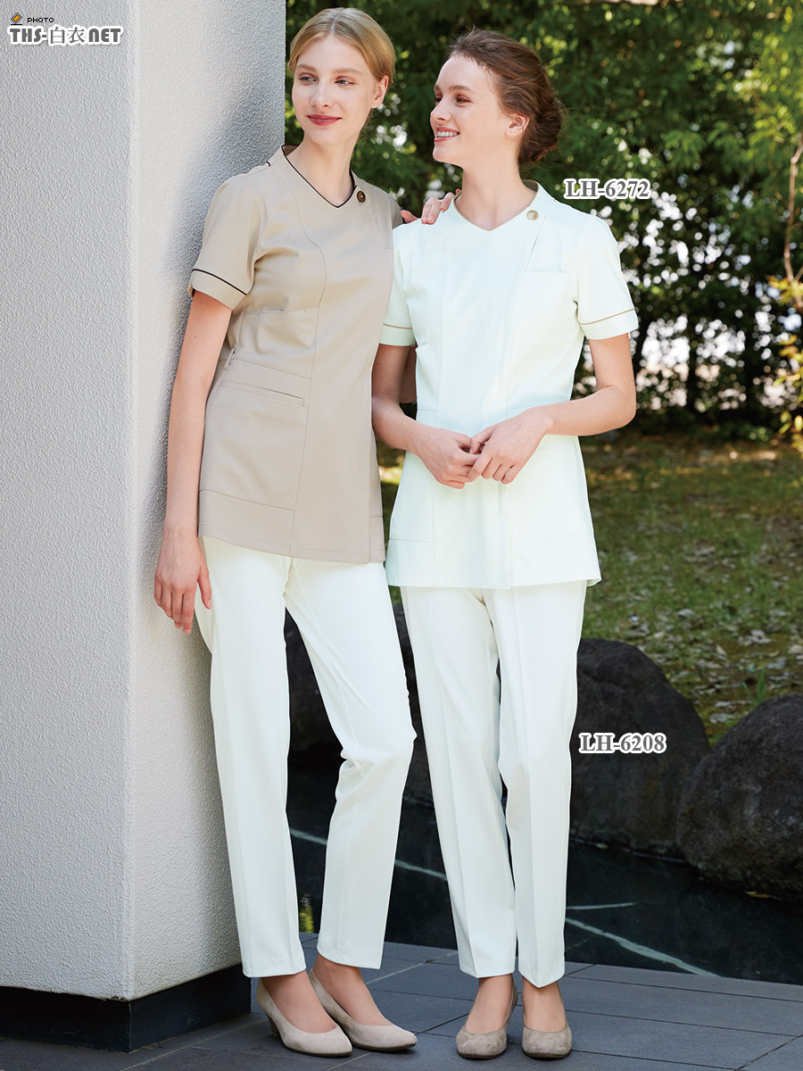 女子チュニック半袖[ナガイレーベン製品] LH-6272｜THS-白衣通販・販売