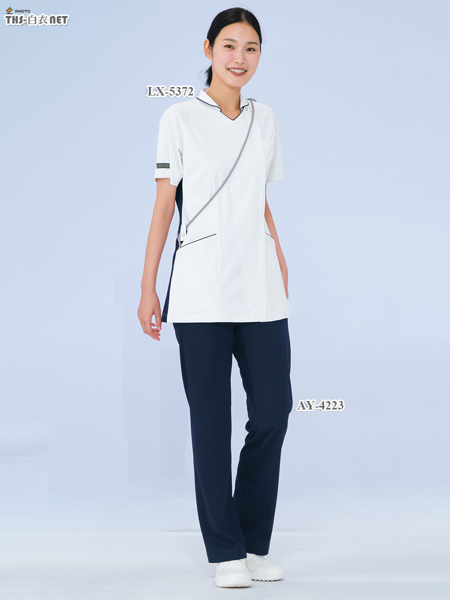 女子ハイブリッドメディウェア半袖[ナガイレーベン製品] LX-5372｜THS