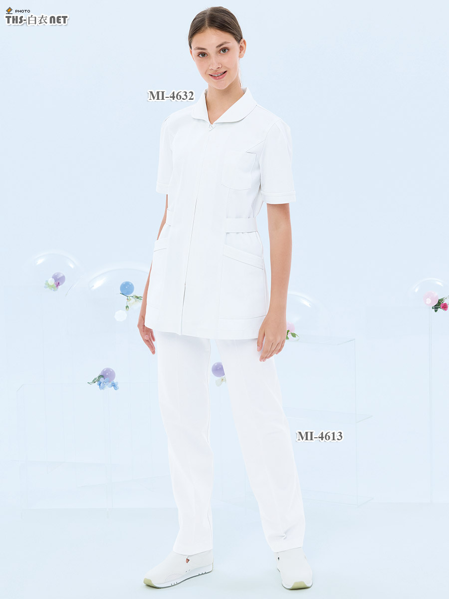 ミレリア女子チュニック半袖[ナガイレーベン製品] MI-4632｜THS-白衣