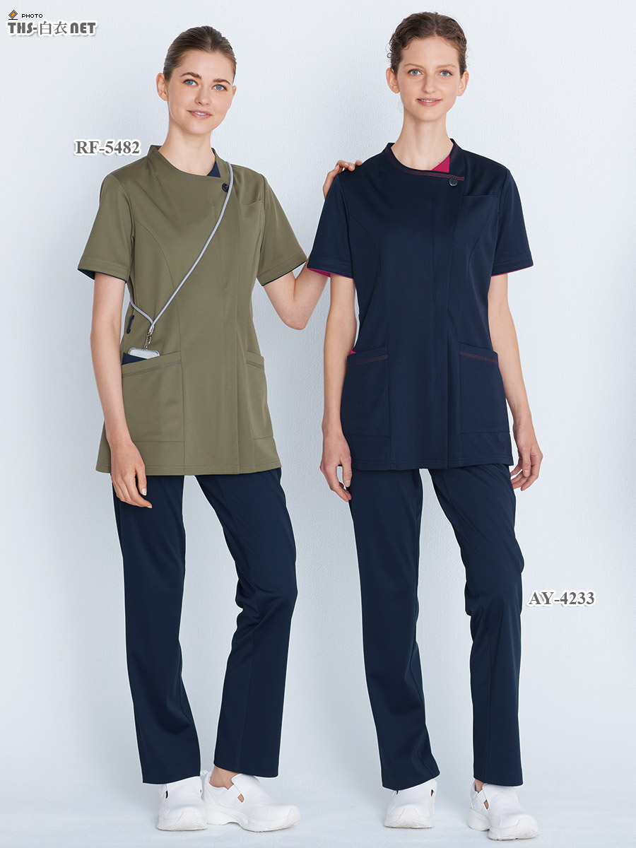 女子パンツ[ナガイレーベン製品] AY-4233(□加工内容 [股下加工]70