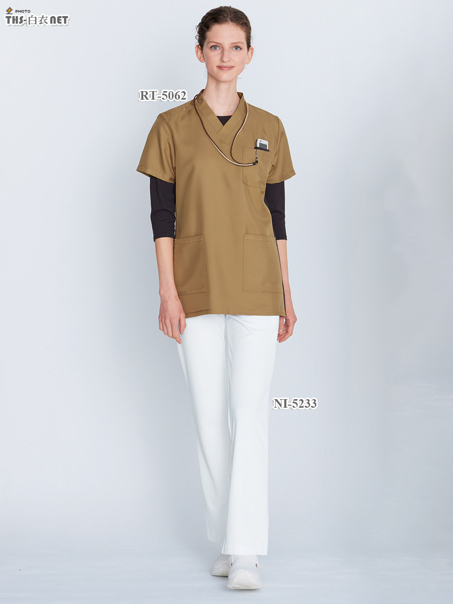 メディフォルテ男女兼用スクラブ半袖[ナガイレーベン製品] RT-5062