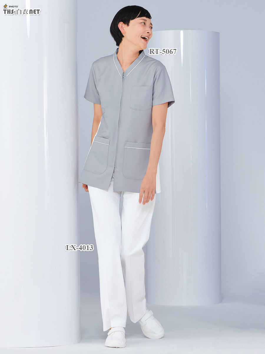 男女兼用スクラブ半袖[ナガイレーベン製品] RT-5067｜THS-白衣通販・販売
