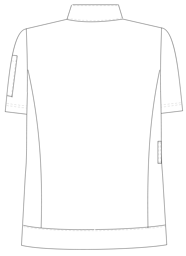 男子上衣半袖[ナガイレーベン製品] LH-6262｜THS-白衣通販・販売