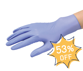 53%OFF ナビロール医療ニトリル手袋 パウダーフリー Sサイズ(100枚)＜品番：8-9956-13＞