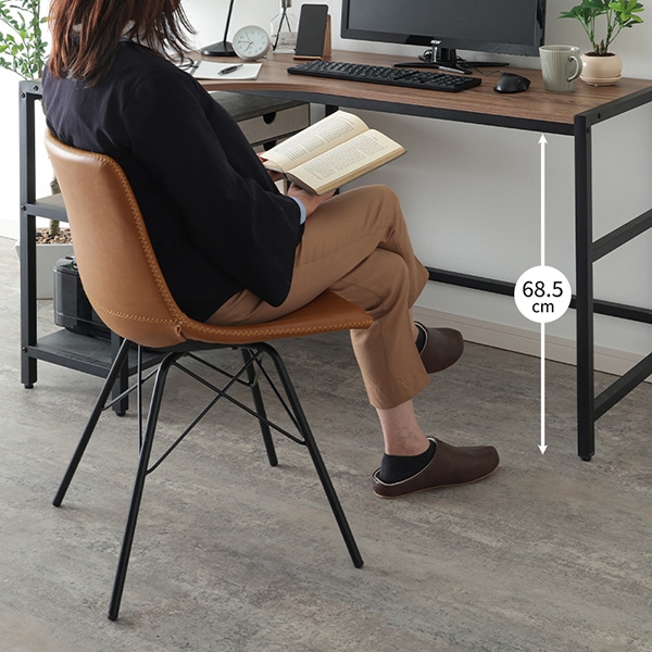 左右が選べるデスク T-LD120【お客様組み立て商品】の通販｜東京