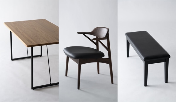 ダイニングテーブル（if NEST）SAMANTHA NEO2 135～180TOP OAK+