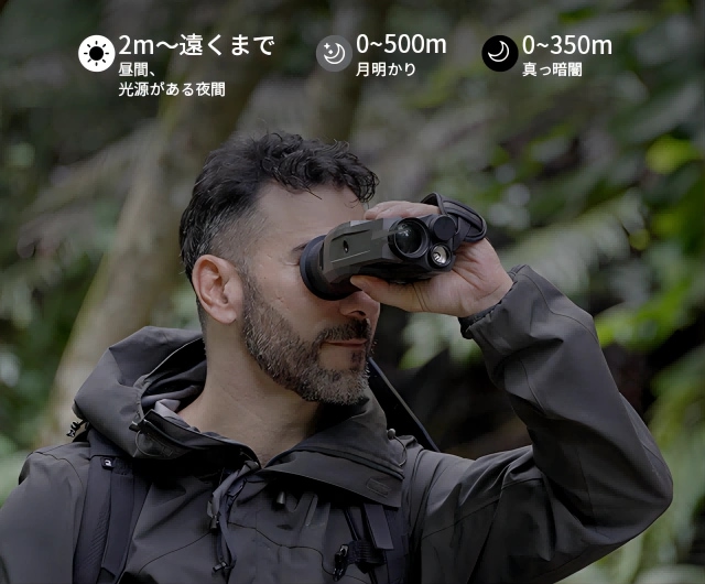 MILESEEY ハンドヘルド赤外線 HD ナイト ビジョン NV30 セキュリティ・防衛・害獣対策,サーマル双眼鏡  サーマルカメラ専門総合サイト・アットサーマル