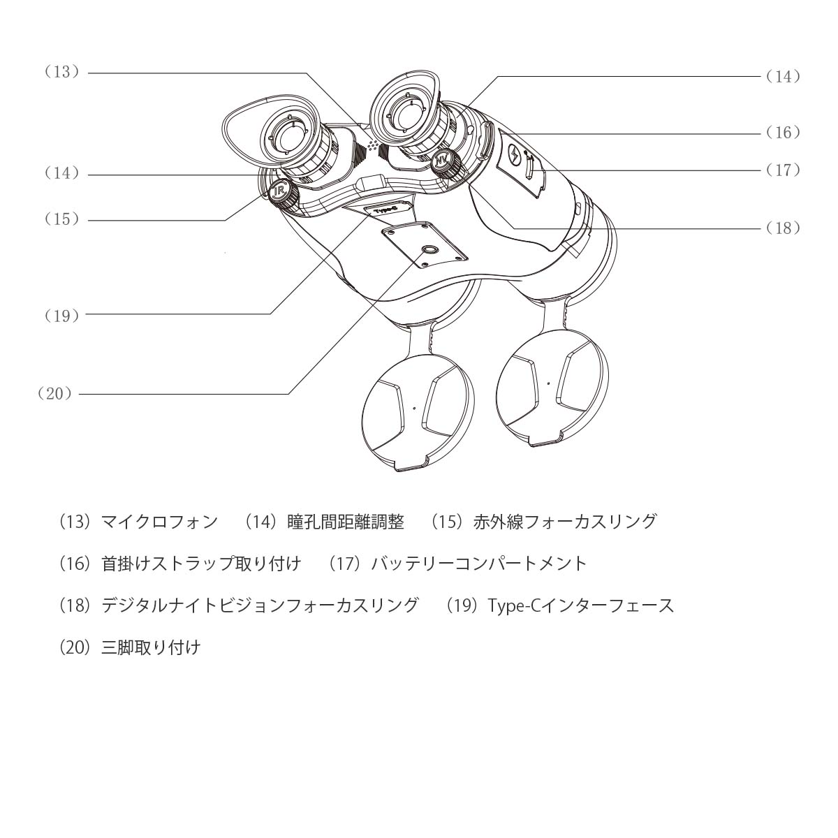 IRAY サーマル双眼鏡 GEMINIシリーズ GEL35R | 光学機器,サーマル