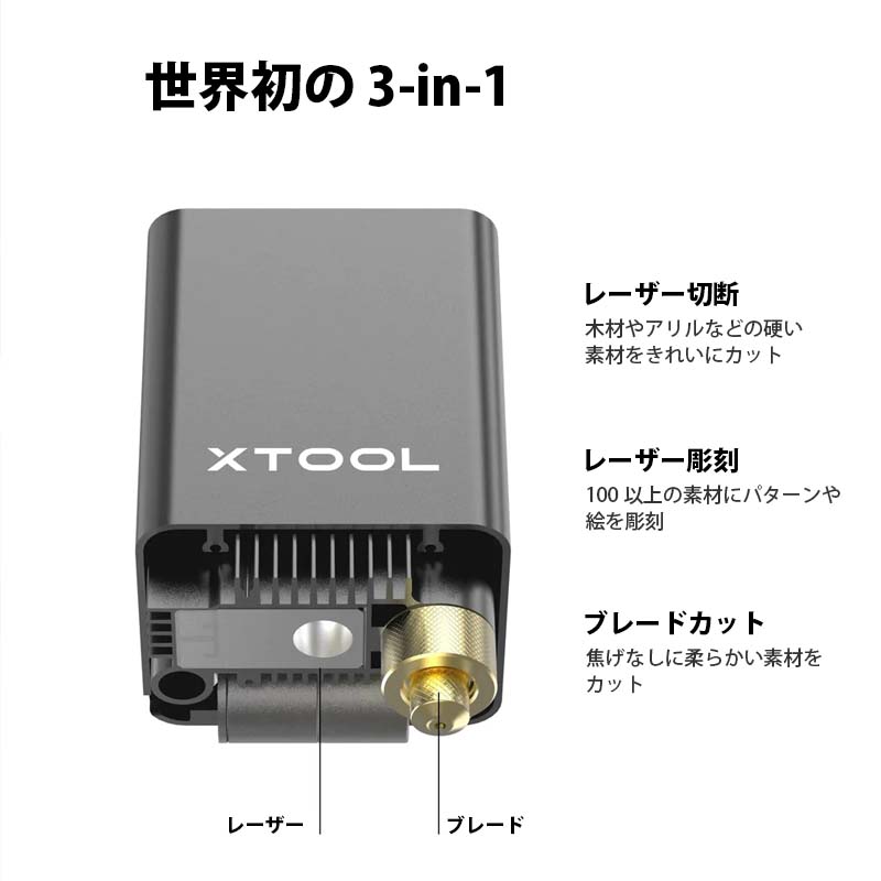 XTOOL レーザー彫刻機 M1 10W Deluxe（RA2 Pro）☆5%割引クーポン