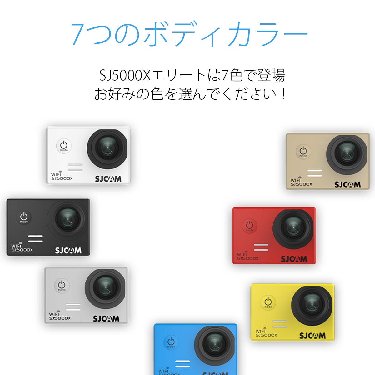 SJCAM ウェアラブルカメラ SJ4000