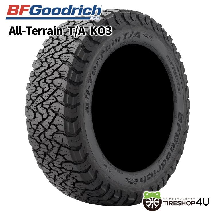 BF Goodrich All-Terrain T/A KO LT285/55R20 夏タイヤ 4本 ホワイトレター ランクル等　(VVT95MS) クレジットカード QR決済可能 BFGoodrich ALL-TERRAIN T/A KO3 285/55R20 LT 124/121S 285/55-20