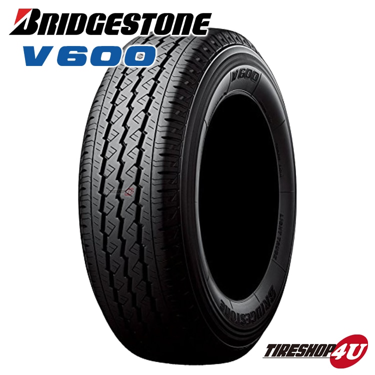 4本セット 2025年製 BRIDGESTONE V600 195/80R15 107/105L 195/80-15