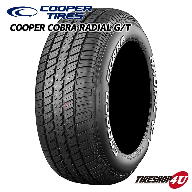 COOPER COBRA RADIAL G/T 235/60R15 98T レイズドホワイトレター クーパーコブラ 235/60-15-TIRE  SHOP 4U /タイヤショップフォーユー