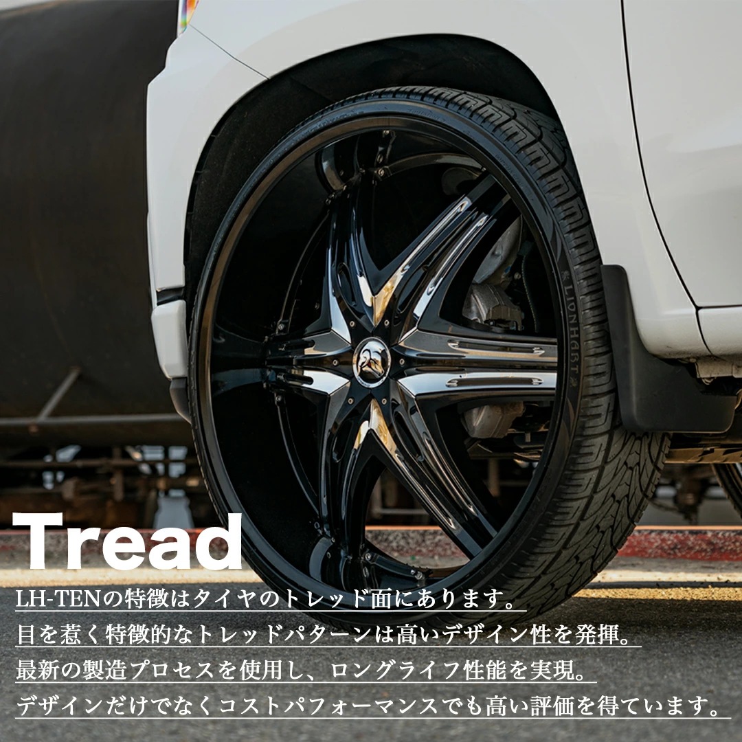 Lionhart LH-Ten 265/35ZR22 XL 102W Tires (Quantity 2) – Passenger All Season