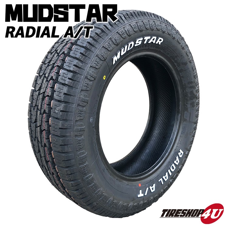 MUDSTAR RADIAL A/T 195/65R15 シュナイダー SQ27 15x6.0J 5/114.3 +52 メタリックブラック  新品タイヤ・アルミホイール4本セット-TIRE SHOP 4U /タイヤショップフォーユー