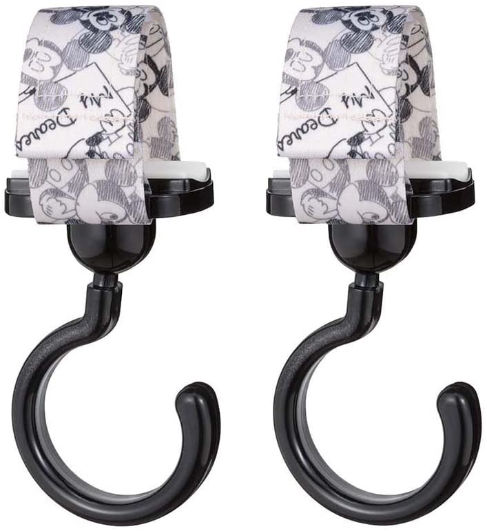 Napolex 129 ベビーカーフック ミッキー 129 カー用品 ベビーカーフック シートフック ウォルトディズニー ナポレックス