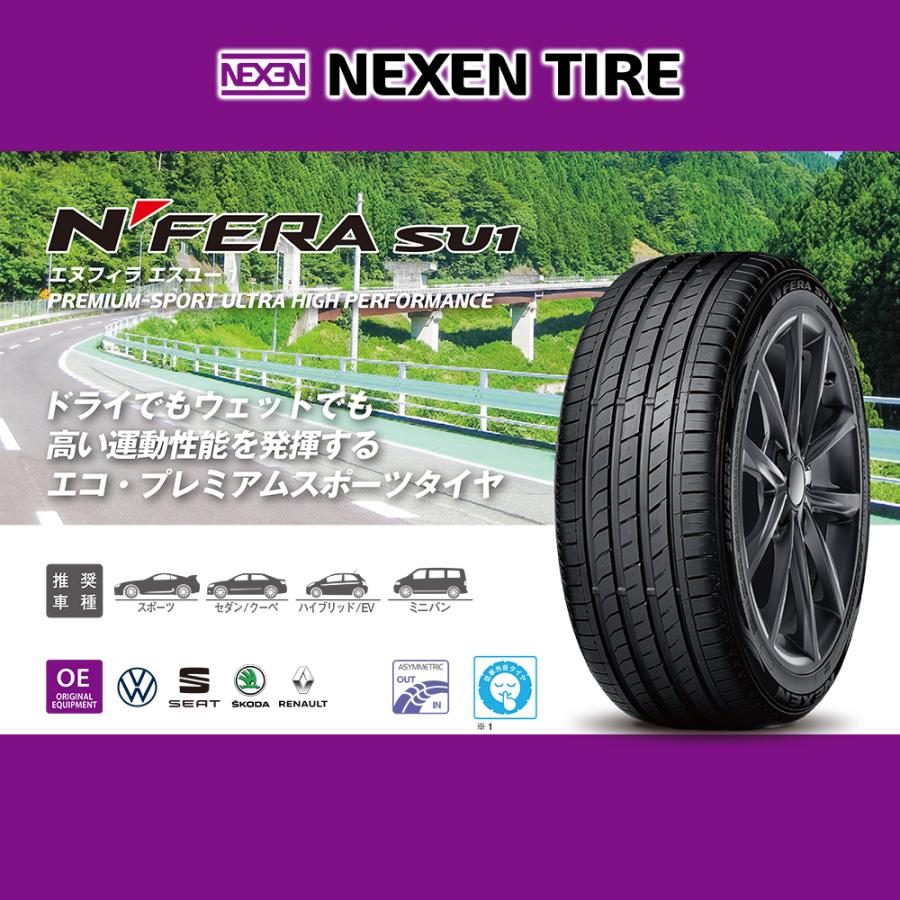 2025年製 在庫限り 205/45R17 NEXEN ネクセン N-FERA エヌフィラ SU1 