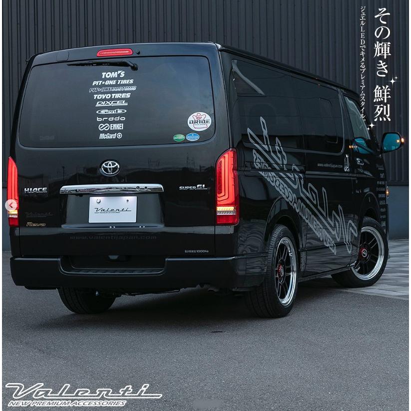 VALENTI ジュエルLEDテールランプ REVO Type3 トヨタ ハイエース