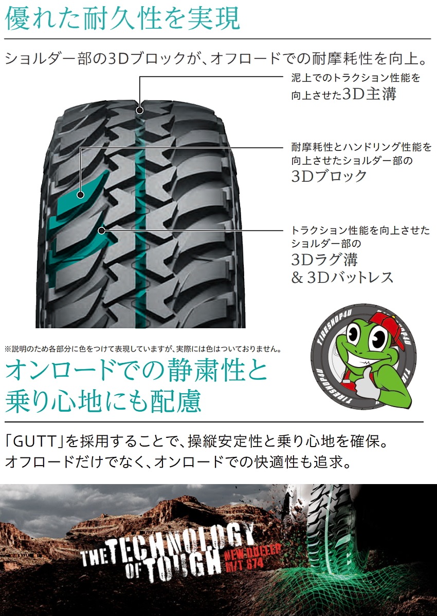グッドリッジ MT フルピン スパイク ランクルなどに