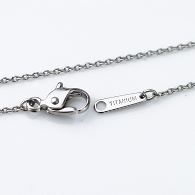 チタン ネックレス 45cm TOPなどの ペンダント用ネックレス に人気
