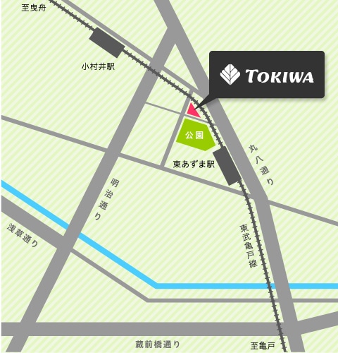 株式会社ときわ商会 本社地図