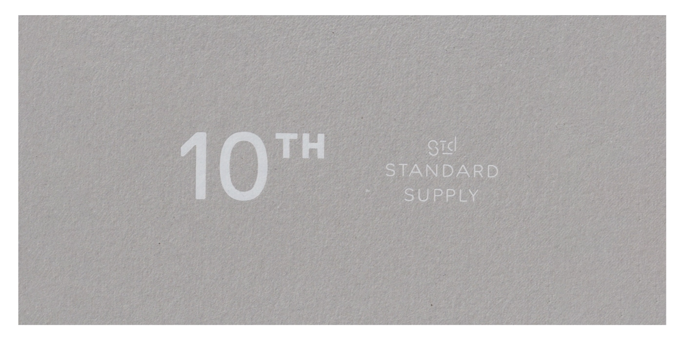 STANDARD SUPPLY 10TH