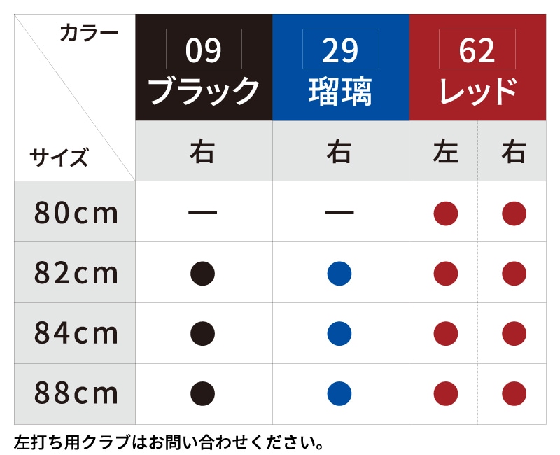 サイズ一覧