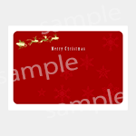 メッセージカード-クリスマス【01】