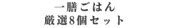 一膳ごはん厳選8個セット
