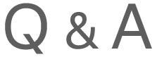 Q&A
