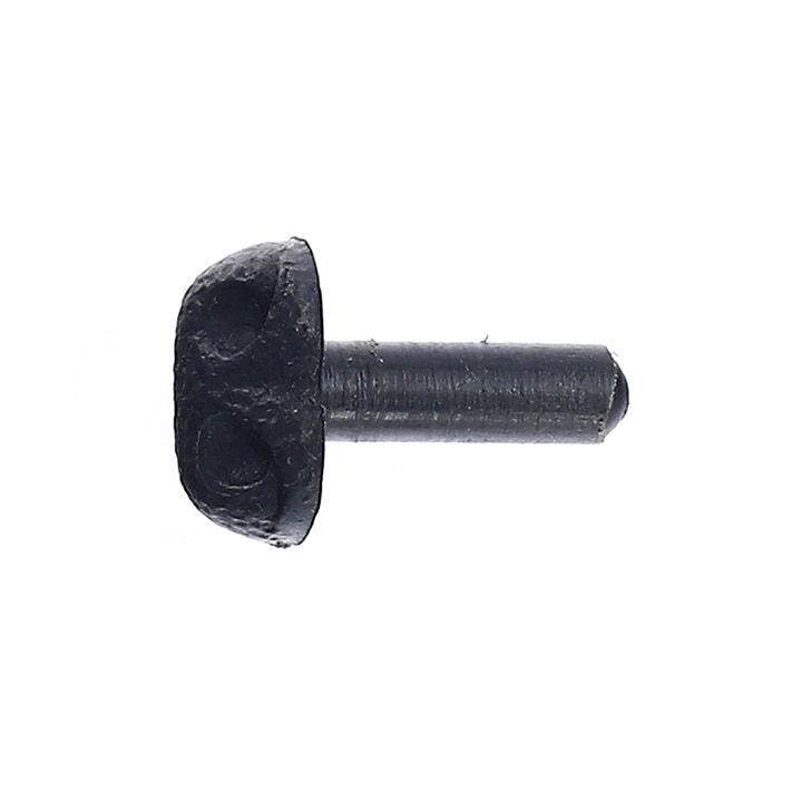 CraftCafe ドッグノーズ 8mm 黒 4個入 | さし目・さし鼻・動眼 | 手芸