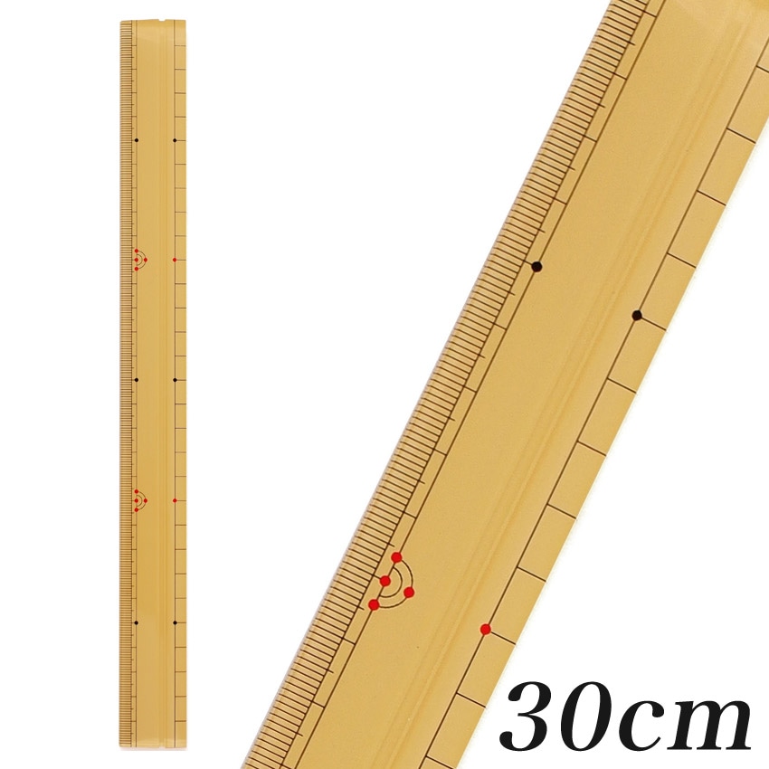 竹尺 20cm 両側目盛入り | メジャー・定規 | 手芸用品の卸売りサイト