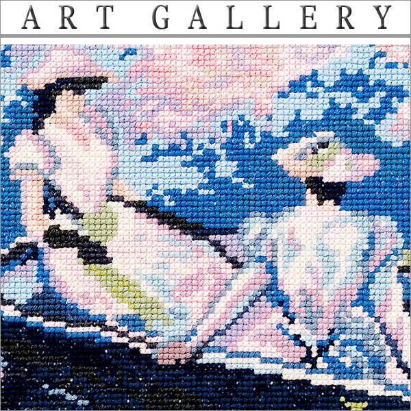 クロスステッチキット オリムパス ART GALLERY 舟遊び モネ作 | 名画