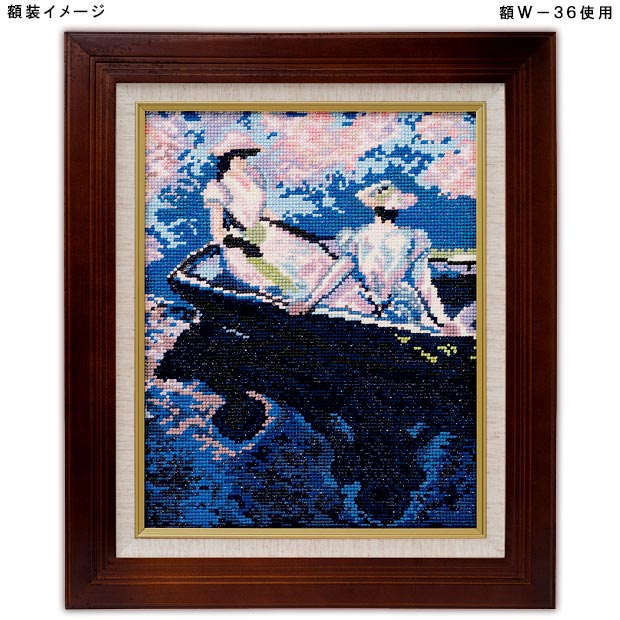 クロスステッチキット オリムパス ART GALLERY 舟遊び モネ作 | 名画