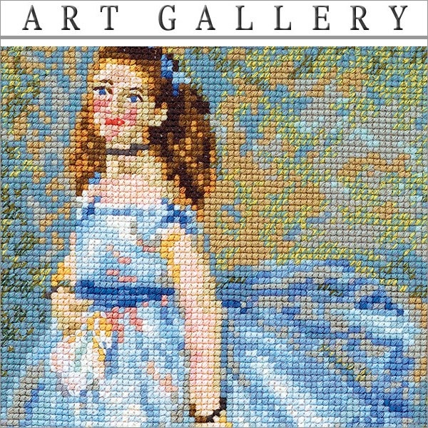 クロスステッチキット オリムパス ART GALLERY 踊り子 ルノワール作