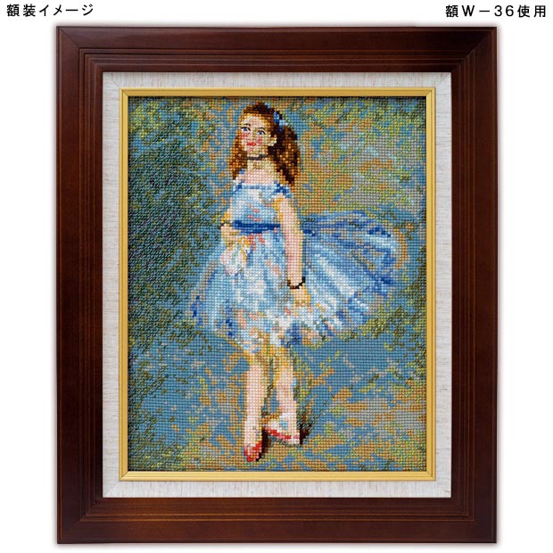 クリムト「踊り子」 ビーズ織りアート ハンドメイド クリムト「踊り子