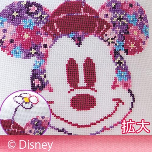 クロスステッチキット オリムパス Disney フラワーコレクション ミニ