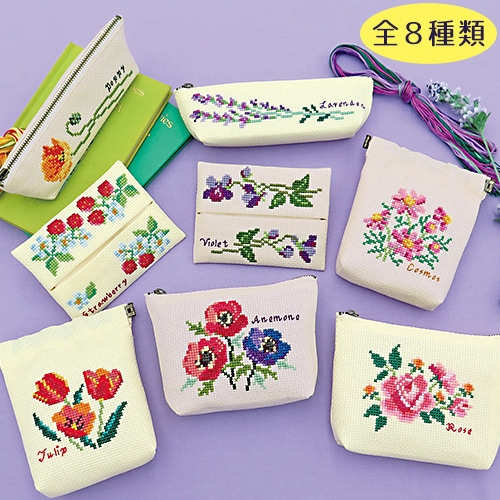 クロスステッチキット オリムパス Flower Embroidery チューリップの